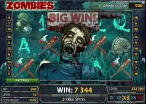 Slotmachine Zombies bij Kroon Casino